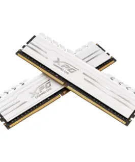 Adata памет XPG GAMIX D10 DDR4 3200 DIMM 32GB (2x16) бял