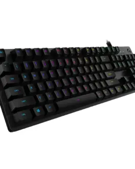 Геймърска клавиатура LOGITECH G512 Carbon RGB Mechanical Gaming Keyboard GX Blue - CARBON - US INTL - USB - INTNL - G512