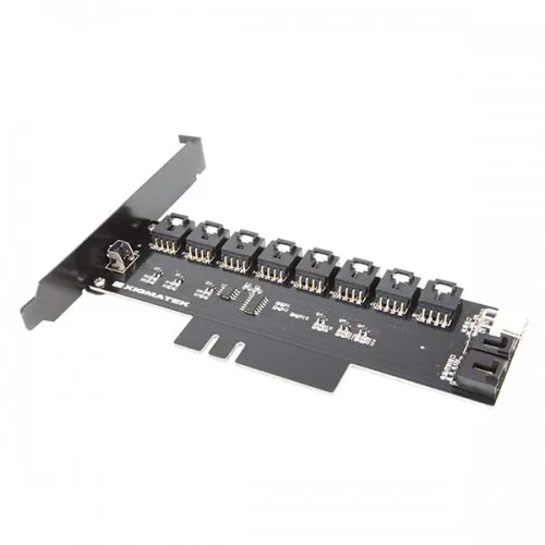 Вентилатор Xigmatek SC RGB Controller (For RGB FAN Controller) 8x4-pin RGB fan ports 4 pin power connector (12V & 5V) 4-