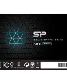 SSD диск Silicon Power Ace - A55 1TB SSD SATAIII (3D NAND) 3D NAND SLC Cache 7mm 2.5 Blue - Max 560/530 MB/s - Full