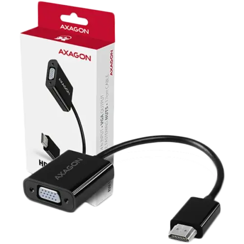Видео адаптер AXAGON RVH-VGN HDMI -> VGA Reduction / Adapter FullHD