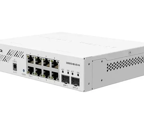 Комутатор MikroTik Cloud Smart Switch CSS610-8G-2S+IN