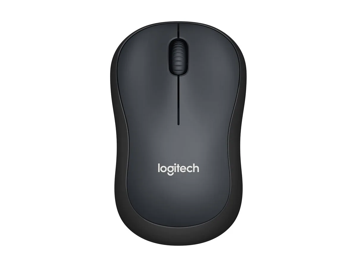 МИШКА LOGITECH M220 SILENT - USB - 2.4 GHz Optical 1000 dpi - Wireless - Black - PN