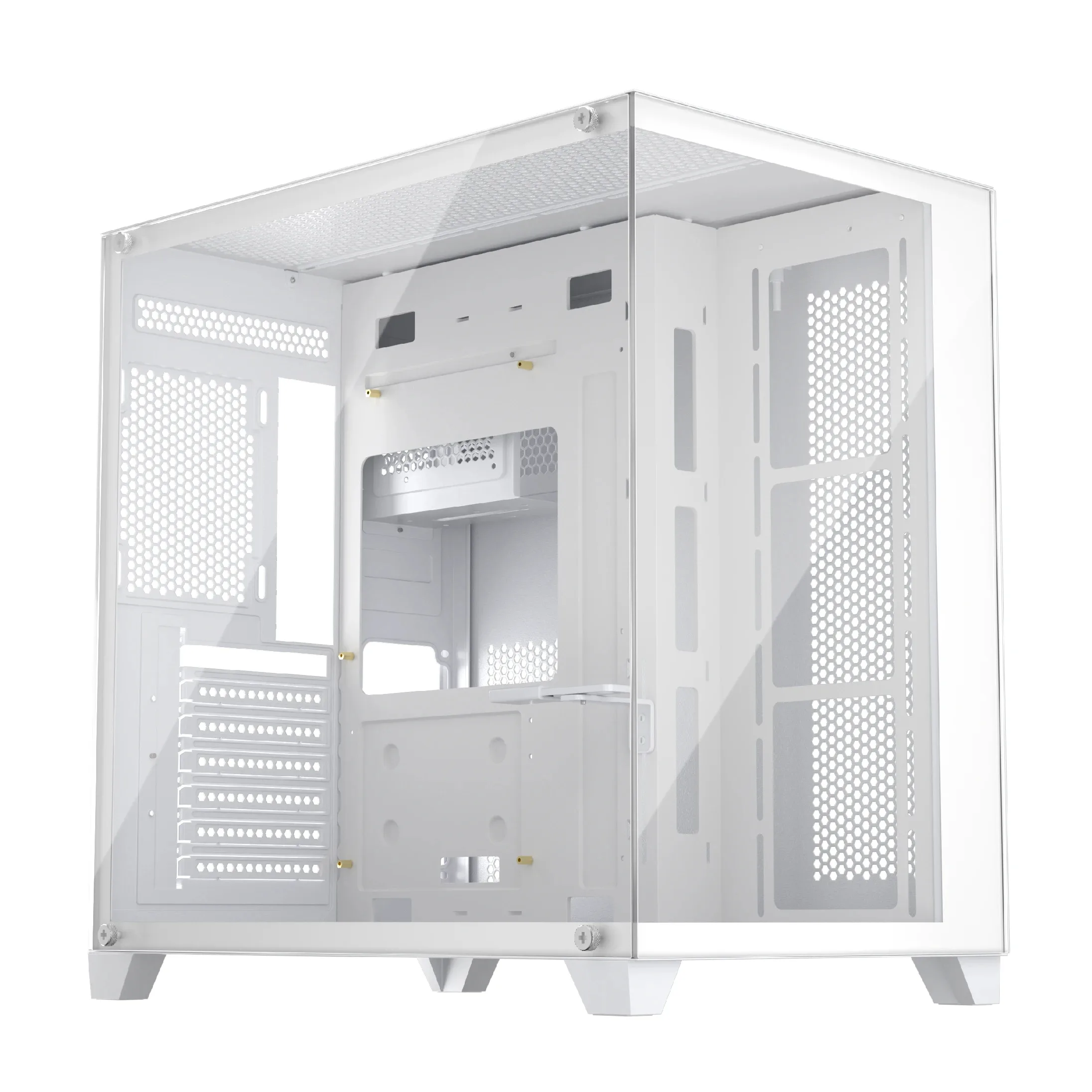 1stPlayer кутия Case ATX - MEGAVIEW MV8 White - Image 42