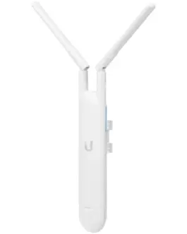 Alternative view of Точка за достъп Ubiquiti UniFi Indoor/Outdoor AP, AC Mesh,2x2 MIMO,300 Mbps(2.4GHz),867 Mbps(5GHz),Passive PoE,24V,2 External Dual-Band Omni Antennas,Wall/Pole/Fast-Mount Kit Included,250+ Concurrent Clients,EU