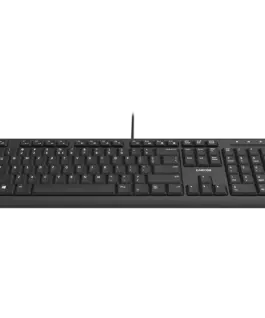 Alternative view of Клавиатура CANYON keyboard HKB-20 EN/BG Velvet Wired Black