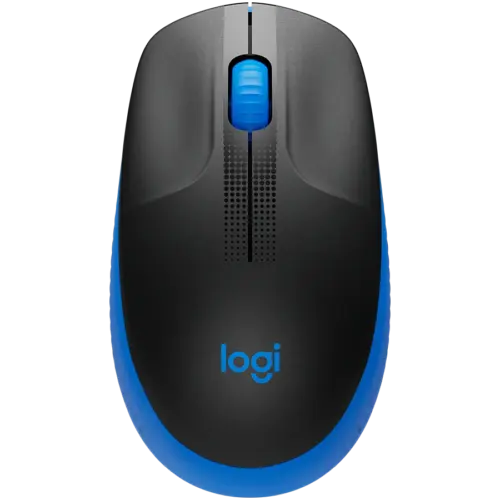 Безжична мишка LOGITECH M190 Wireless Mouse - BLUE