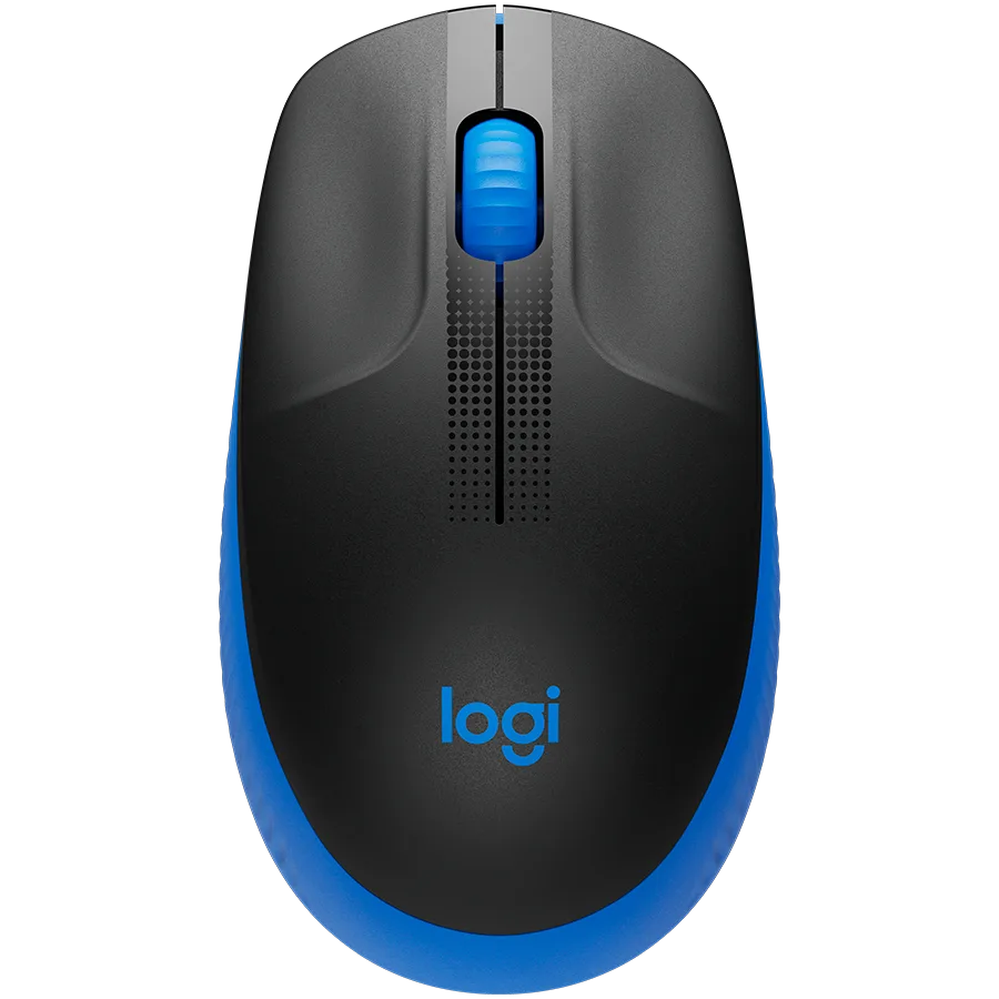 Безжична мишка LOGITECH M190 Wireless Mouse - BLUE