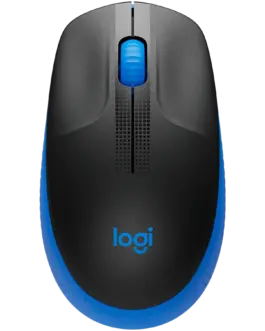 Безжична мишка LOGITECH M190 Wireless Mouse - BLUE