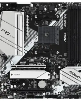 Alternative view of Дънна платка ASROCK B550M Pro4 mATX AM4 DDR4