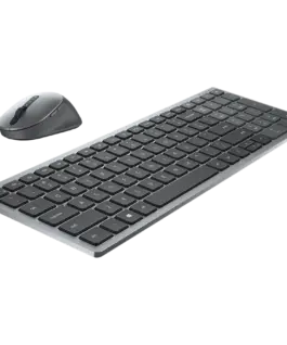 Клавиатура Dell Multi-Device Wireless Keyboard and Mouse - KM7120W - US International