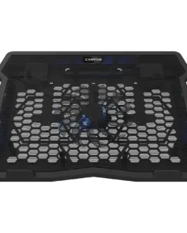 Охладителна подложка за лаптоп CANYON NS02 Cooling stand single fan with 2x2.0 USB hub support up to 10”-15.6” laptop AB