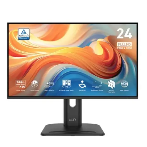 MSI Monitor PRO MP245PHG E14 23.8 cala/LED/FHD/Flat/144Hz/черен
