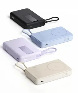 XIAOMI външна батерия Magnetic 10000 with stand сив