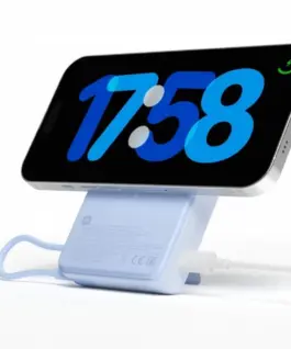 XIAOMI външна батерия Magnetic 10000 with stand сив