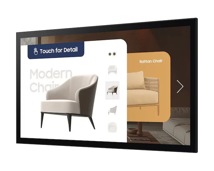 Samsung Monitor interactive 32 inch QM32C-T LH32QMCTBGCXEN - Image 4