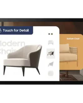 Samsung Monitor interactive 32 inch QM32C-T LH32QMCTBGCXEN