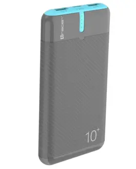 Alternative view of Tracer външна батерия EnerGo 10000mAh gray-blue