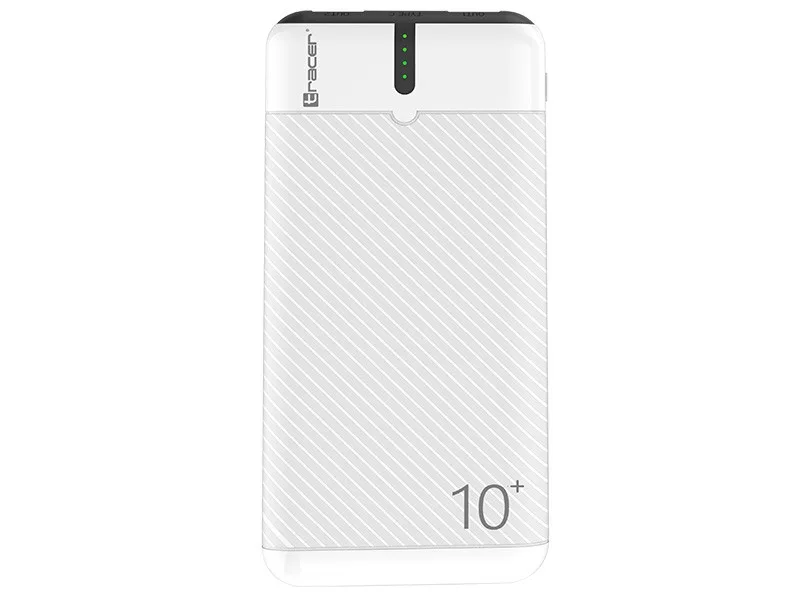 Tracer външна батерия EnerGo 10000mAh бял-черен