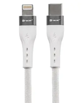 Alternative view of Tracer кабел Type C - Lightning 1m бял