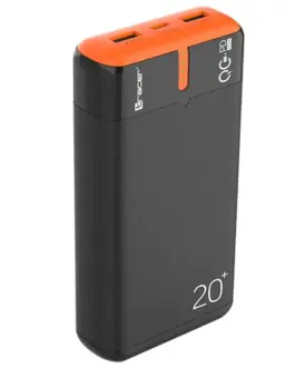 Tracer външна батерия Tracer EnerG en 20000mAh PD+QC3.0 черен-оранжев