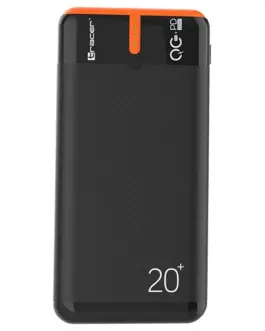 Alternative view of Tracer външна батерия Tracer EnerG en 20000mAh PD+QC3.0 черен-оранжев