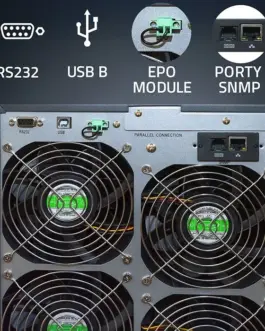Alternative view of Qoltec 3phase UPS 10kVA 8kW LCD EPO USB online