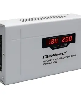 Alternative view of Qoltec Voltage stabilizer AVR 1000VA Toroidal transfo