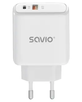 Savio зарядно LA-12 20W SAVIO бял