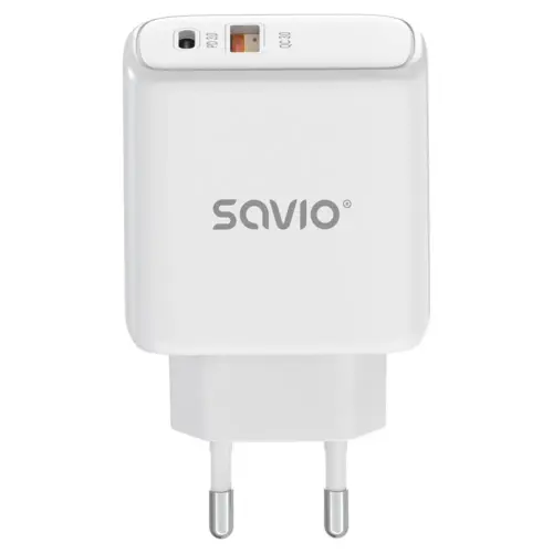 Savio зарядно LA-12 20W SAVIO бял