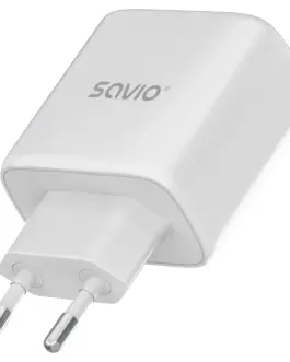 Alternative view of Savio зарядно LA-12 20W SAVIO бял