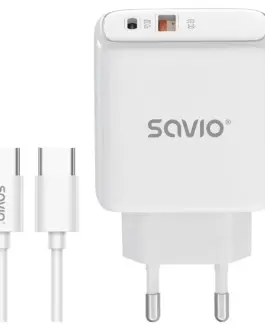 Savio зарядно LA-13 20W +кабел SAVIO