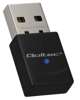 Alternative view of Qoltec Wireless WiFi адаптер Standard AX BT 5.4