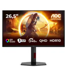 AOC Monitor 26.5 inches Q27G4ZDR QD-OLED 240Hz HDMIx2 DP