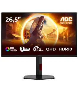 AOC Monitor 26.5 inches Q27G4ZDR QD-OLED 240Hz HDMIx2 DP