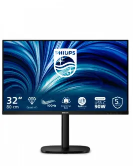 Philips Monitor 31.5 inches 32B2U3601 IPS 100Hz HDMI DP RJ45 USB-C Pivot