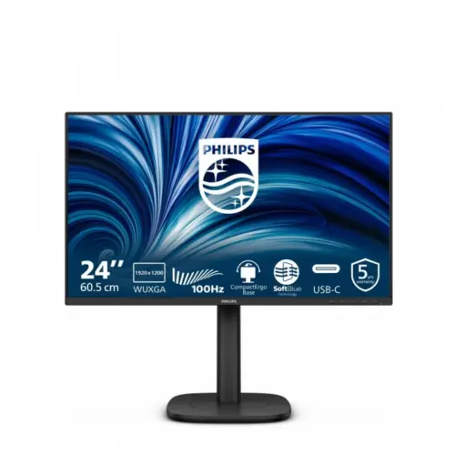 Philips Monitor 24.1 inches 24B2N3200D IPS 16:10 100Hz HDMI DP VGA Pivot