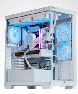 Alternative view of OPTIMUS Компютър E-Sport Extreme GZ890T-CR1 Core Ultra 7K/32GB/2TB/RTX 5070 OC/бял
