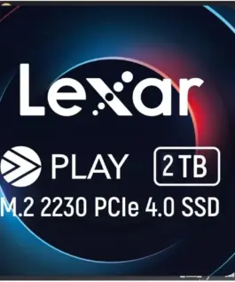 Lexar SSD PLAY drive 2TB PCIe4.0 2230 5200/4700MB/s