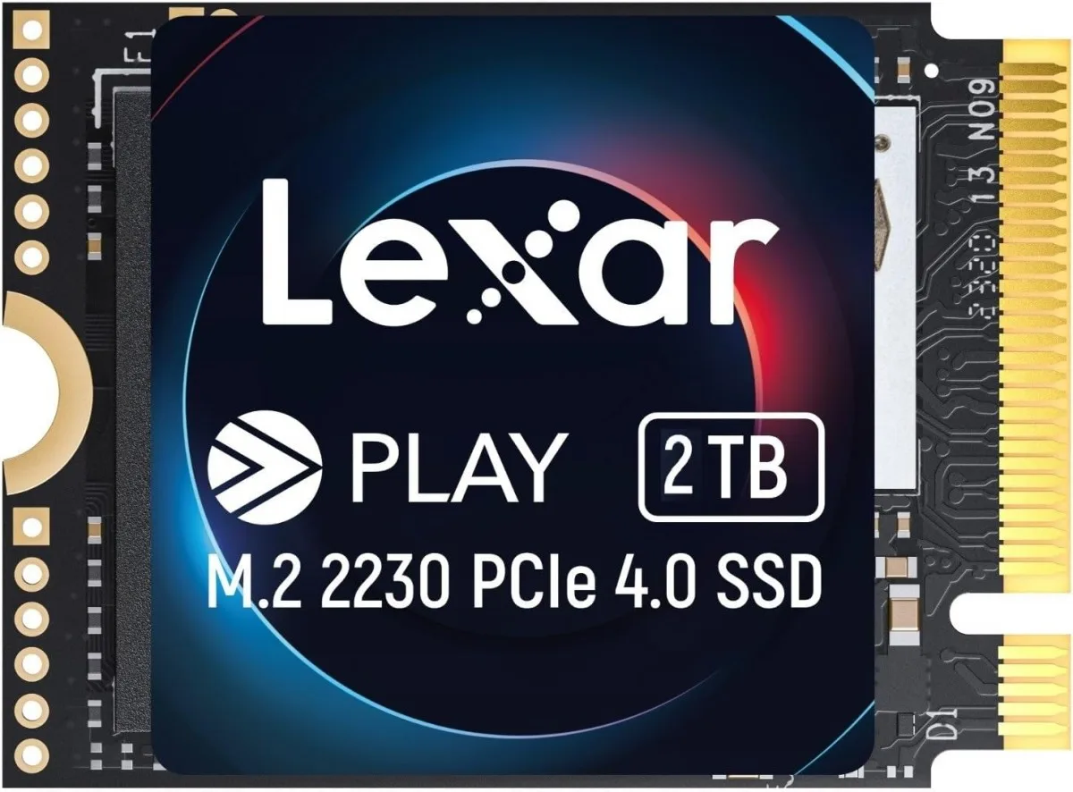 Lexar SSD PLAY drive 2TB PCIe4.0 2230 5200/4700MB/s