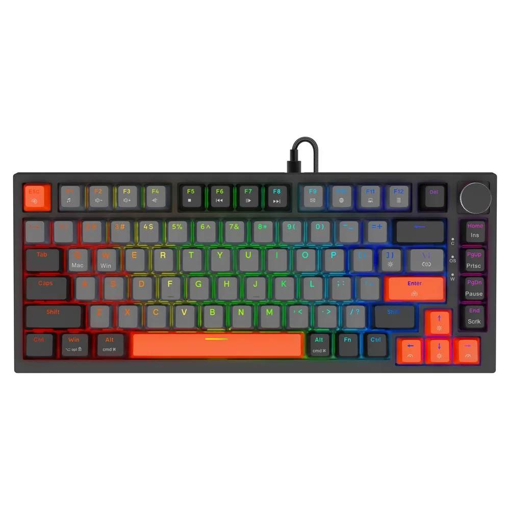 Savio Keyboard ASTRAL BJ 3C OUTEMU бял RGB