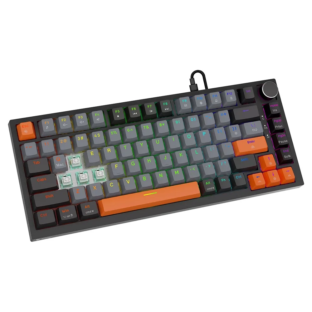 Savio Keyboard ASTRAL BJ 3C OUTEMU бял RGB - Image 5