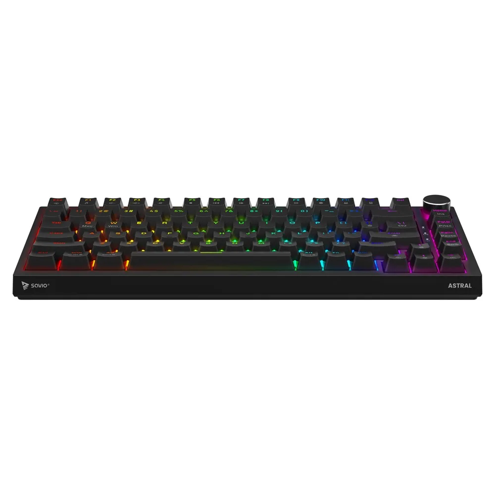Savio Keyboard ASTRAL BJ OUTEMU бял RGB - Image 2