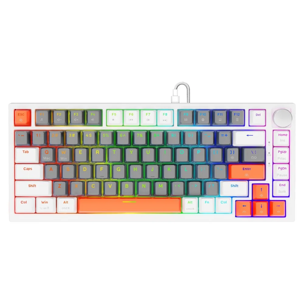 Savio Keyboard ASTRAL WJ 3C OUTEMU бял RGB