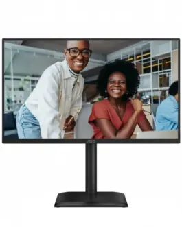 AOC Monitor 24E4CV 23.8 cala IPS 120Hz HDMI DP USB-C RJ45 Pivot Głośniki