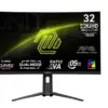 MSI Monitor MAG 321CUPDF 31.5 cala/LED/UHD/Curved/160HZ/черен
