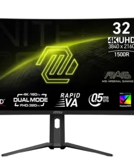 MSI Monitor MAG 321CUPDF 31.5 cala/LED/UHD/Curved/160HZ/черен