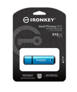 Kingston Pendrive 512GB IronKey Vault Privacy50C AES-256 FIPS-197