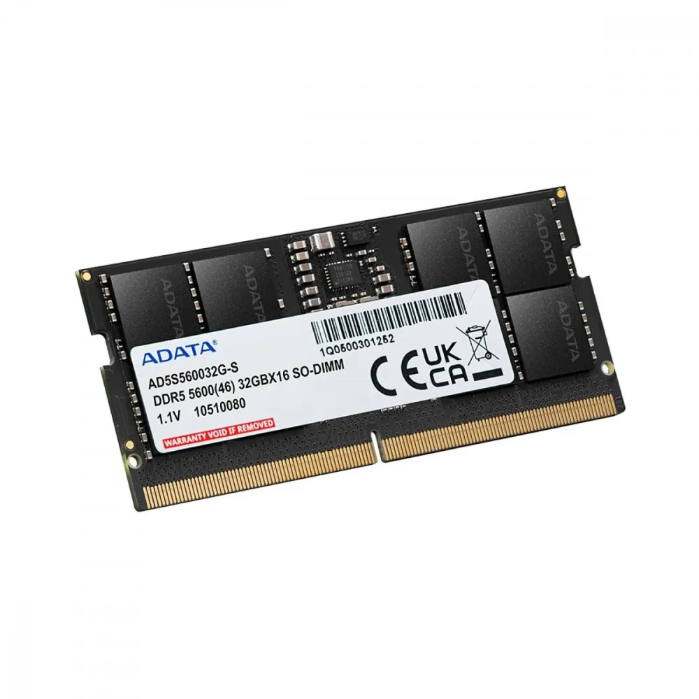 Adata памет за лаптоп Premier DDR5 5600 SODIMM 16GB SingleTray - Image 2