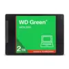 Western Digital SSD зелен 2TB SATA 25 inches WDS200T2G0A